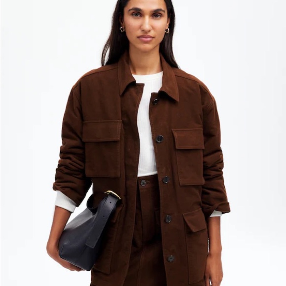 Madewell Women’s Flap Pocket Field Jacket NWOT